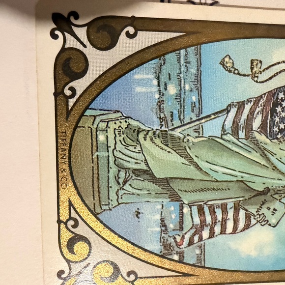 Tiffany & Co. Blue-Backed COLLECTORS ITEM Decorative Playing Cards - Picture 8 of 8